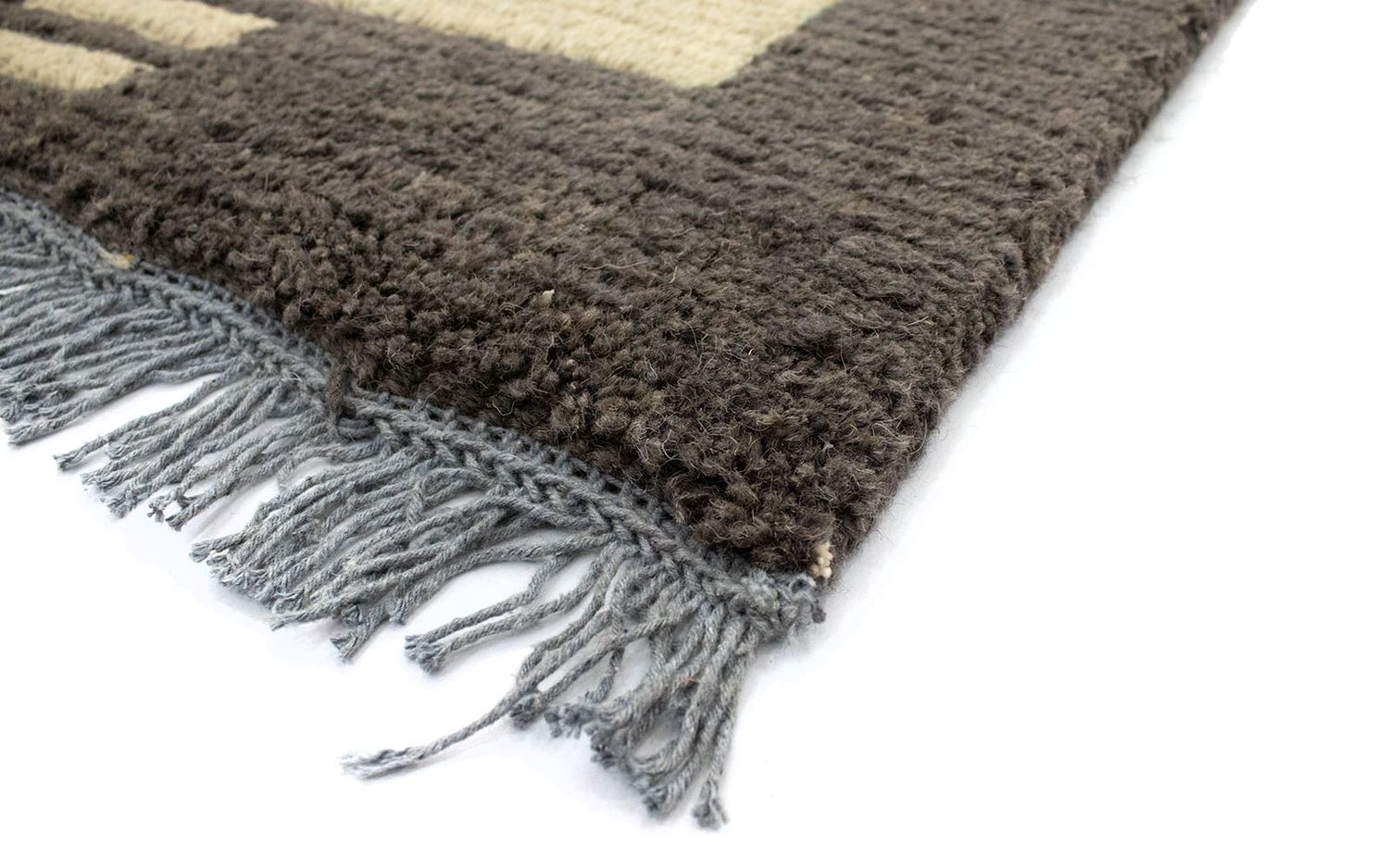 Nepal Tæppe - 140 x 70 cm - beige