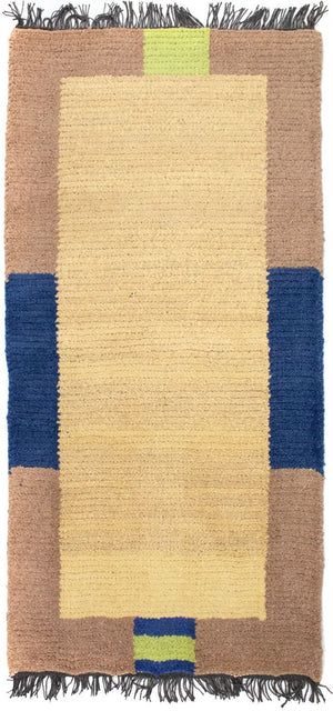 Nepal Tæppe - 140 x 70 cm - beige