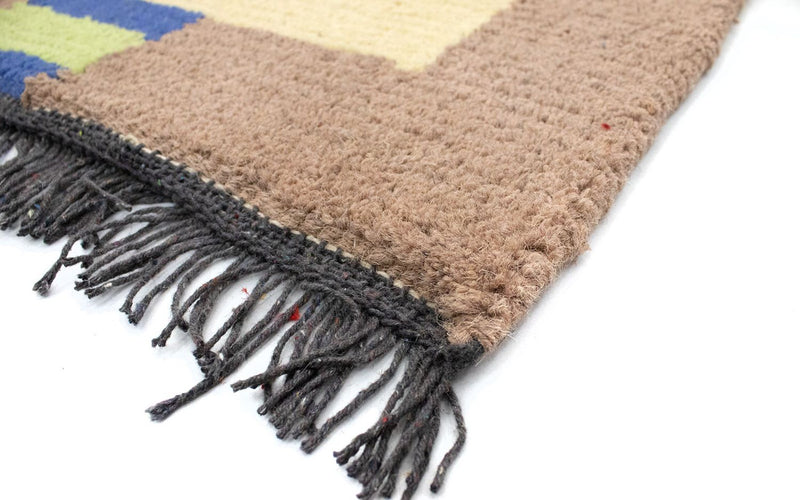 Nepal Tæppe - 140 x 70 cm - beige