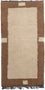 Nepal Tæppe - 140 x 70 cm - beige