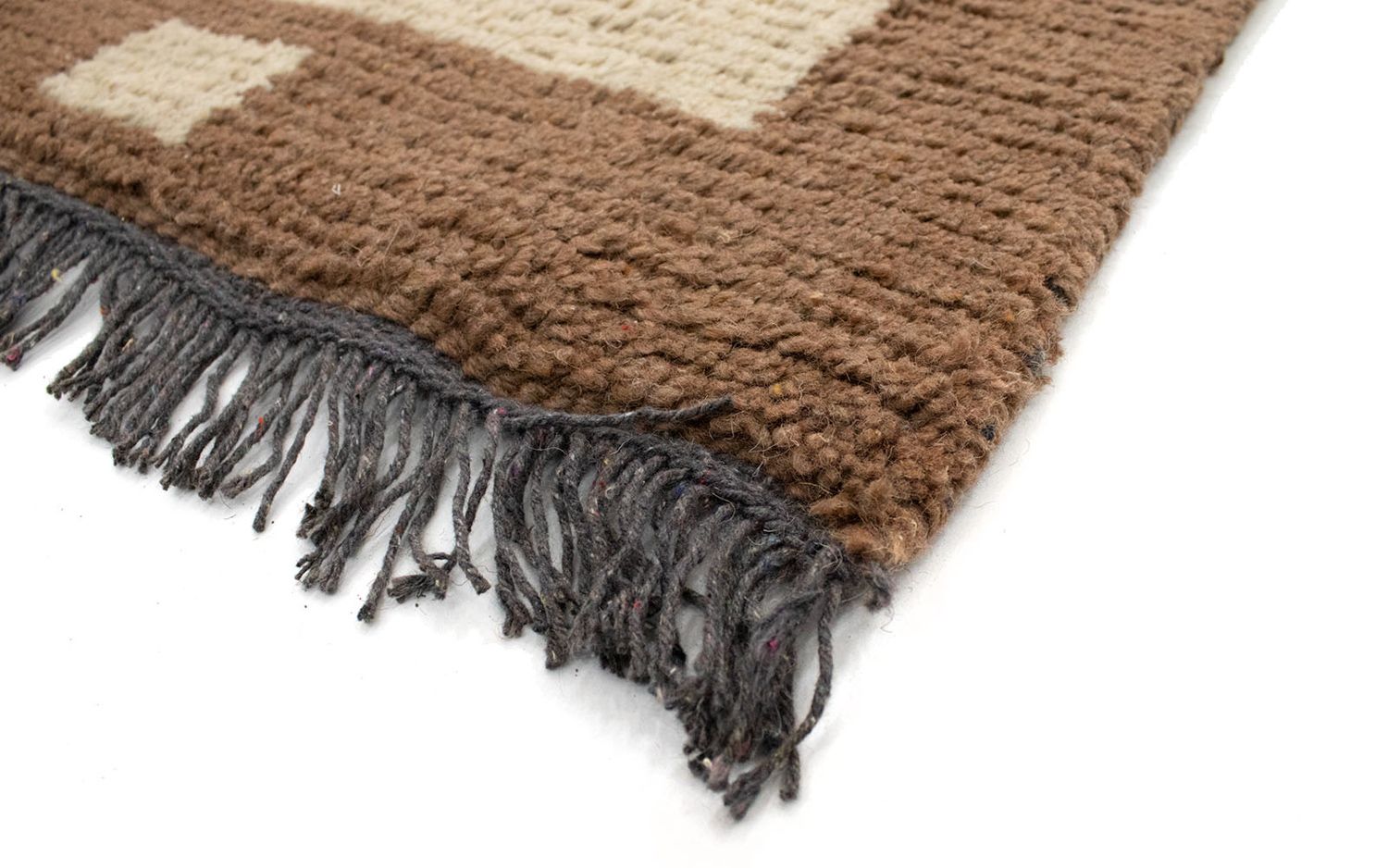 Nepal Tæppe - 140 x 70 cm - beige