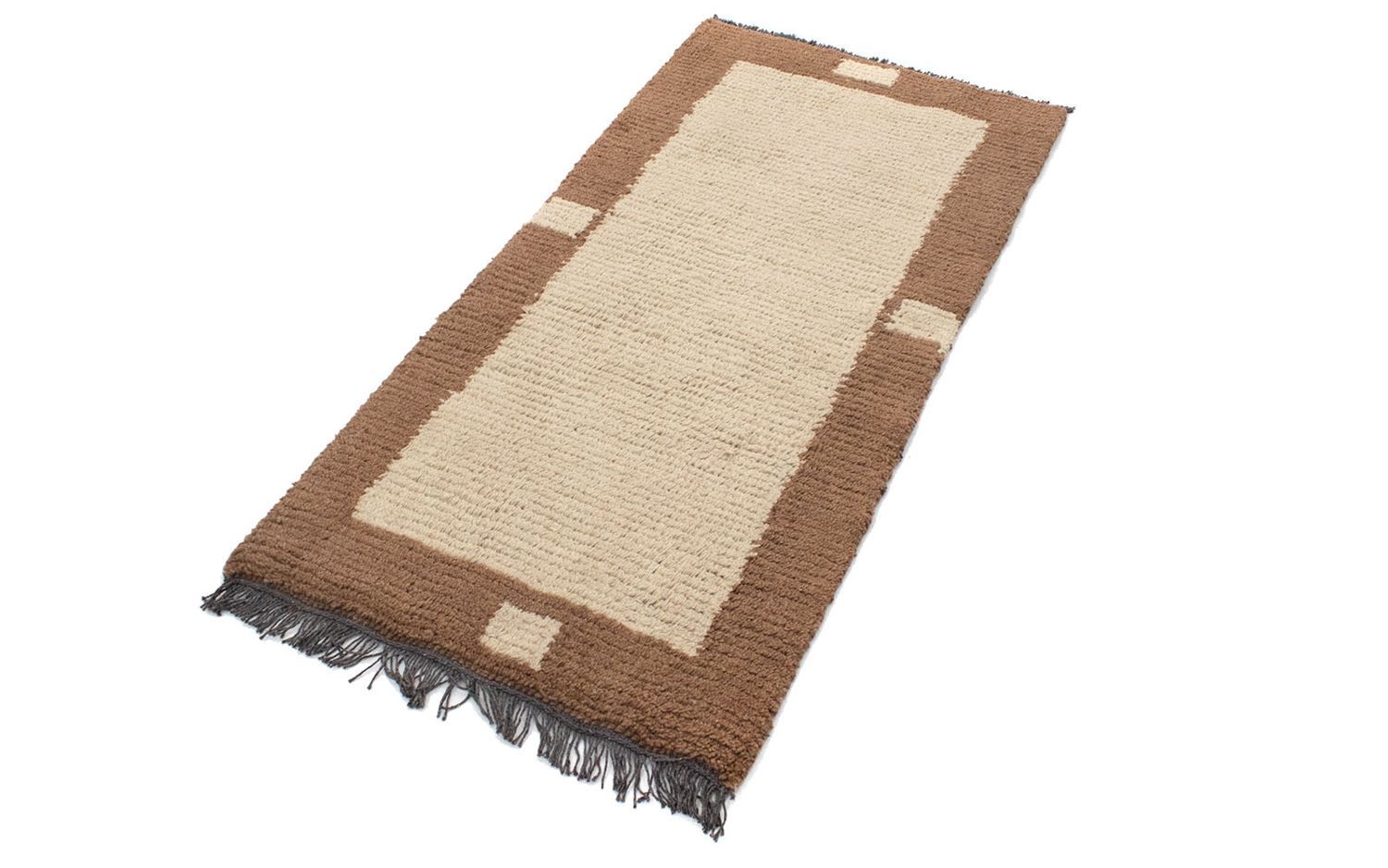 Nepal Tæppe - 140 x 70 cm - beige