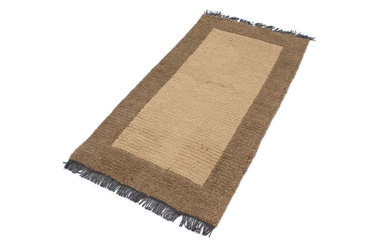Nepal Tæppe - 140 x 70 cm - beige