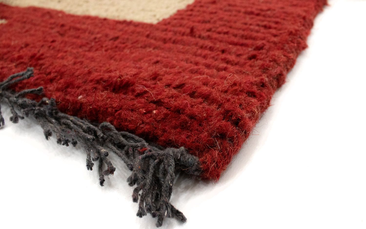 Nepal Tæppe - 140 x 70 cm - beige