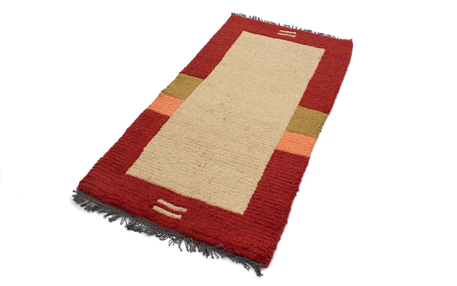 Nepal Tæppe - 140 x 70 cm - beige