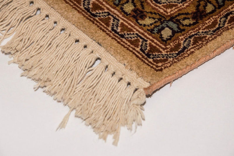 Silketæppe - Kashmir Silk - 240 x 157 cm - beige