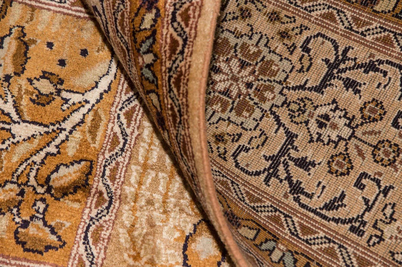 Silketæppe - Kashmir Silk - 240 x 157 cm - beige