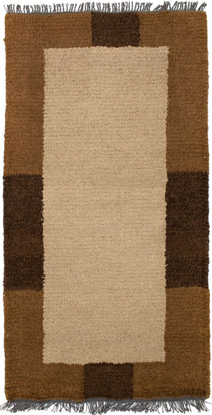 Nepal Tæppe - 140 x 70 cm - beige