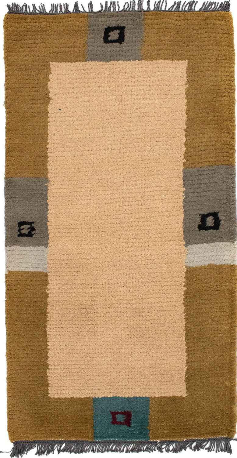 Nepal Tæppe - 140 x 70 cm - beige