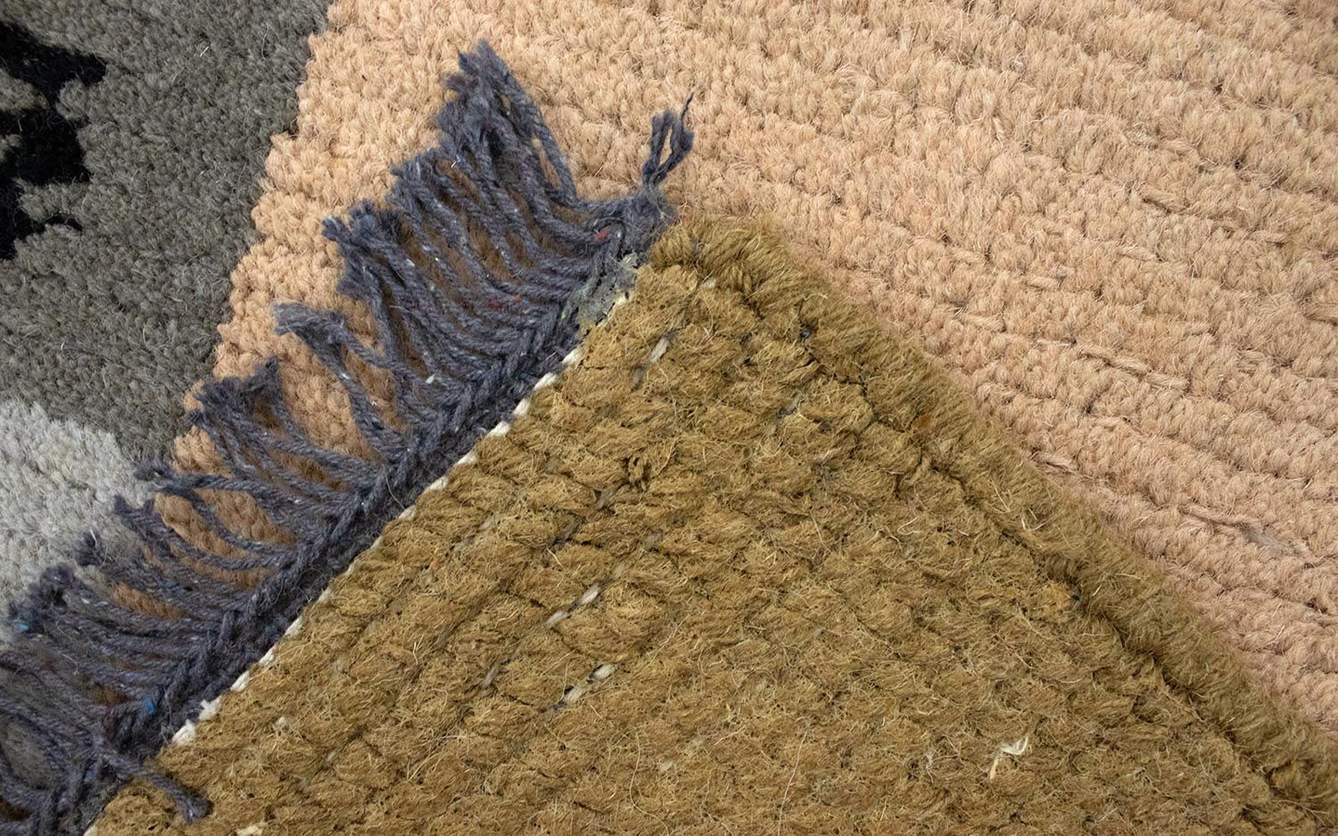 Nepal Tæppe - 140 x 70 cm - beige