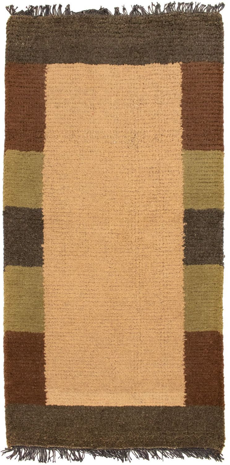 Nepal Tæppe - 140 x 70 cm - beige
