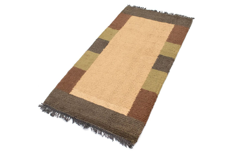 Nepal Tæppe - 140 x 70 cm - beige