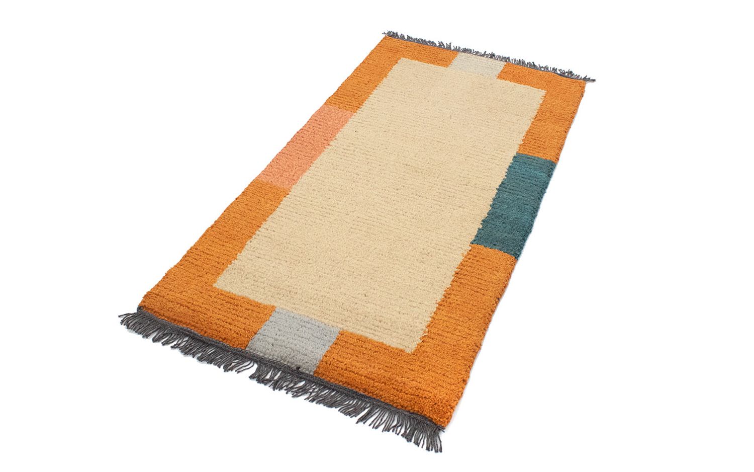 Nepal Tæppe - 140 x 70 cm - beige