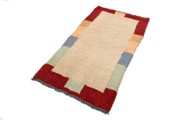 Nepal Tæppe - 140 x 70 cm - beige