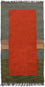 Nepal Tæppe - 140 x 70 cm - rød