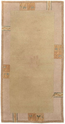 Nepal Tæppe - 140 x 70 cm - beige