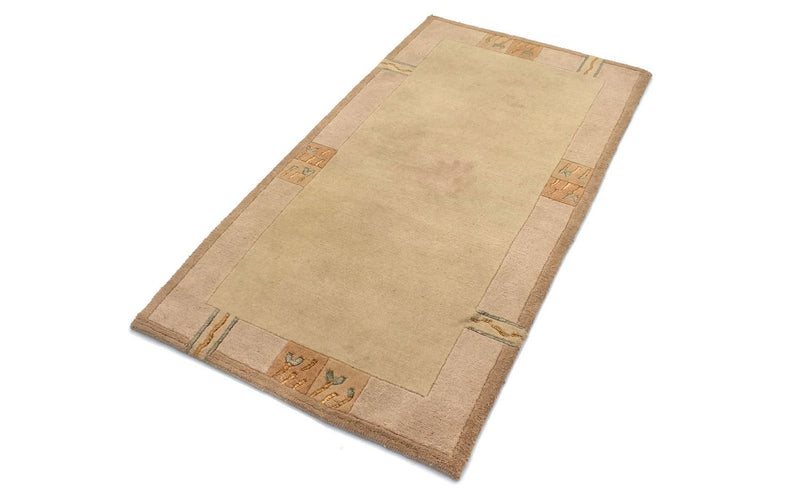 Nepal Tæppe - 140 x 70 cm - beige