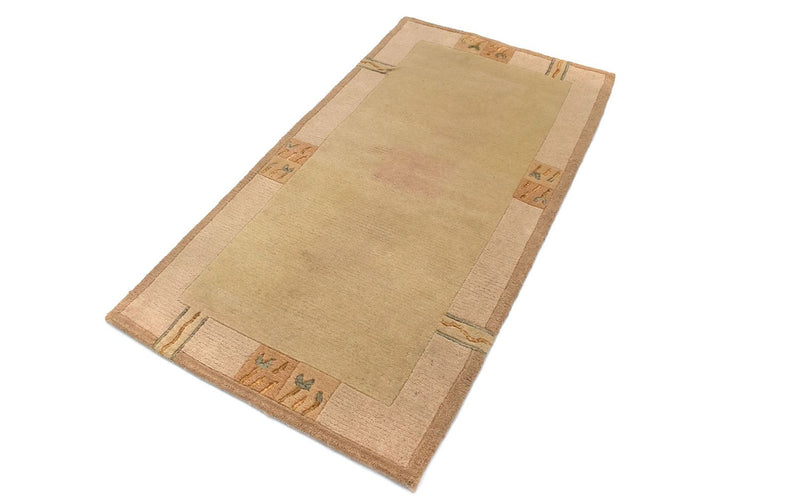 Nepal Tæppe - 140 x 70 cm - beige