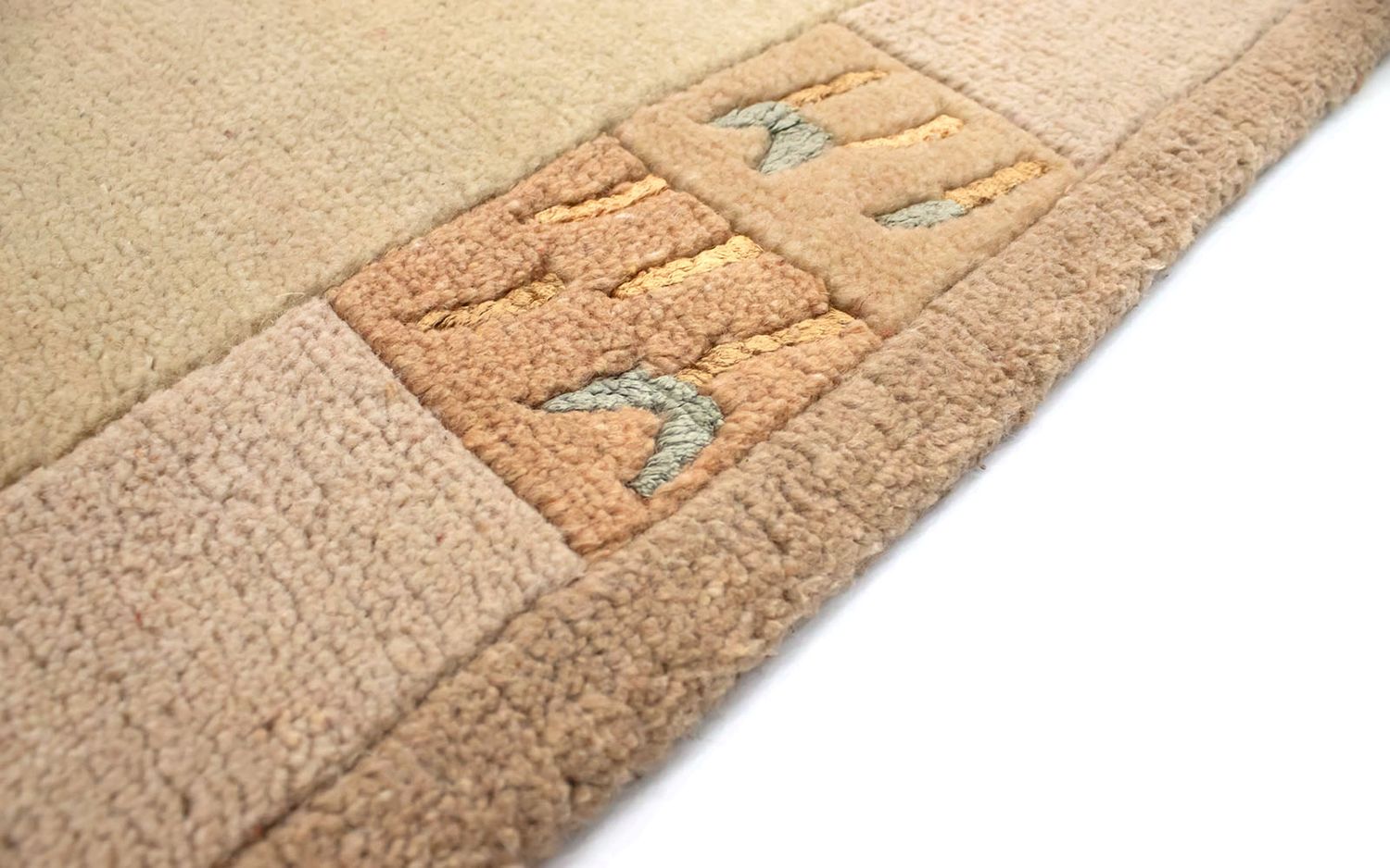 Nepal Tæppe - 140 x 70 cm - beige