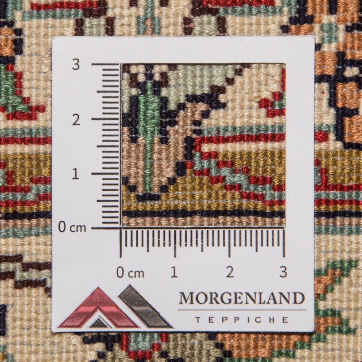 Silketæppe - Kashmir Silk - 218 x 156 cm - rød