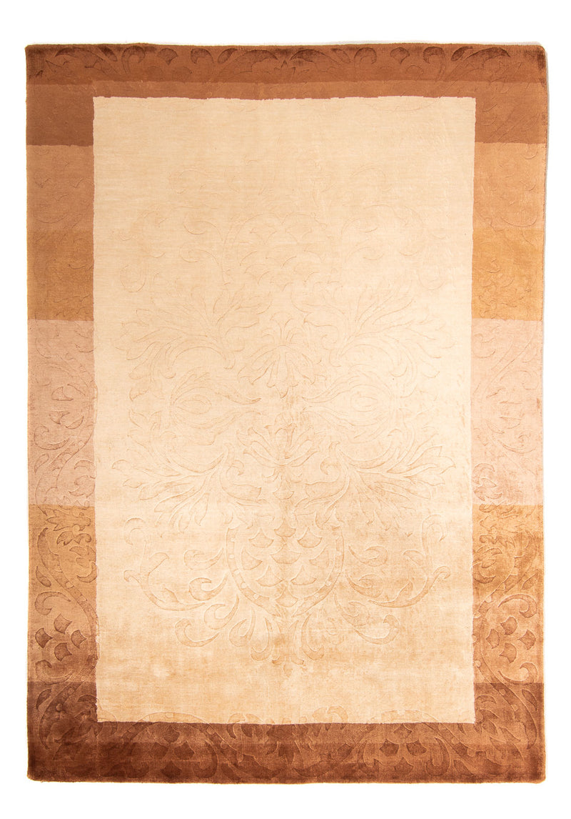 Gabbeh Tæppe - Loribaft Softy - 241 x 172 cm - beige