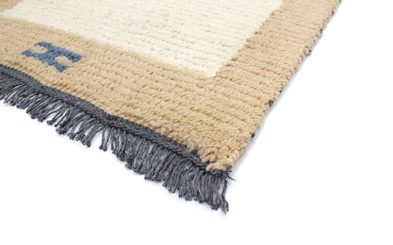 Nepal Tæppe - 140 x 70 cm - beige