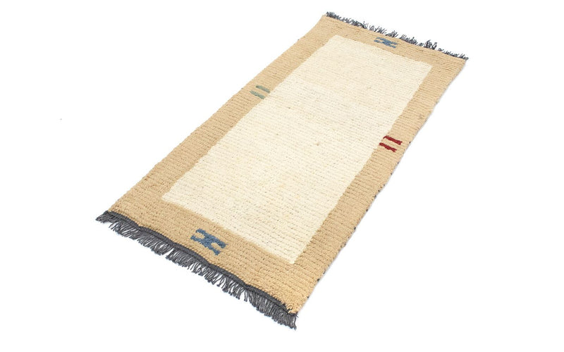 Nepal Tæppe - 140 x 70 cm - beige