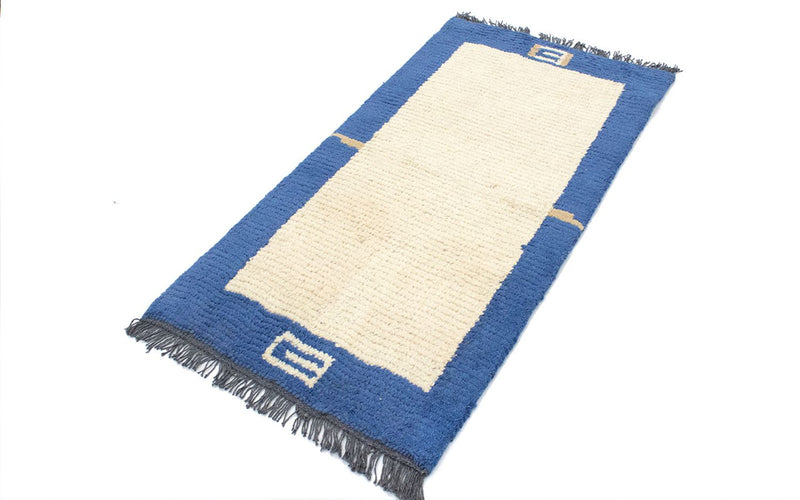 Nepal Tæppe - 140 x 70 cm - beige
