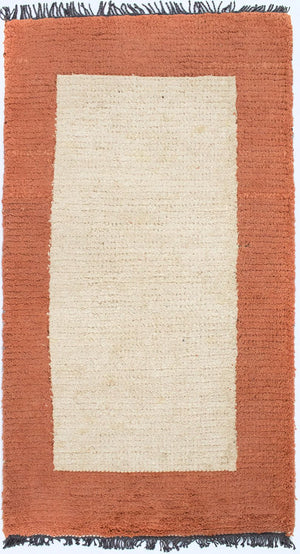 Nepal Tæppe - 140 x 70 cm - beige