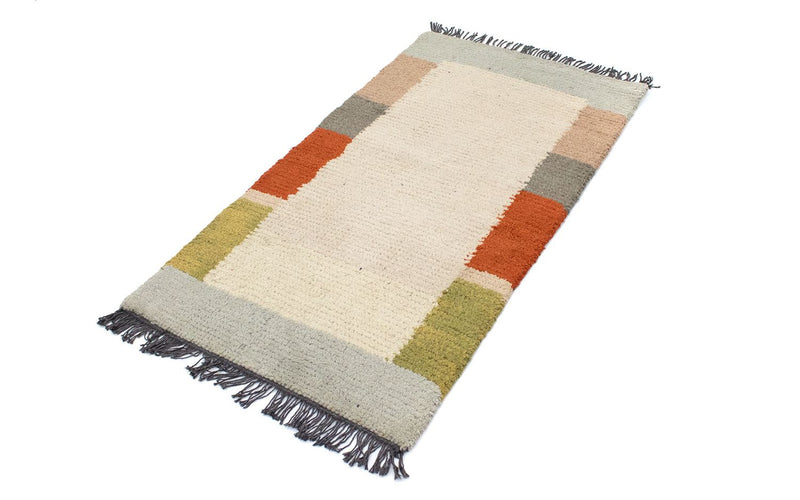 Nepal Tæppe - 140 x 70 cm - beige