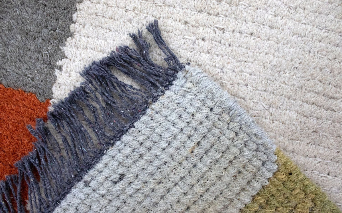 Nepal Tæppe - 140 x 70 cm - beige