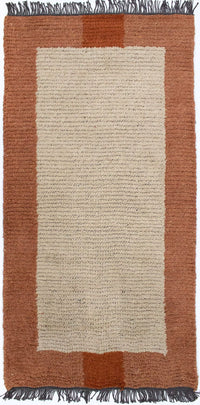 Nepal Tæppe - 140 x 70 cm - beige