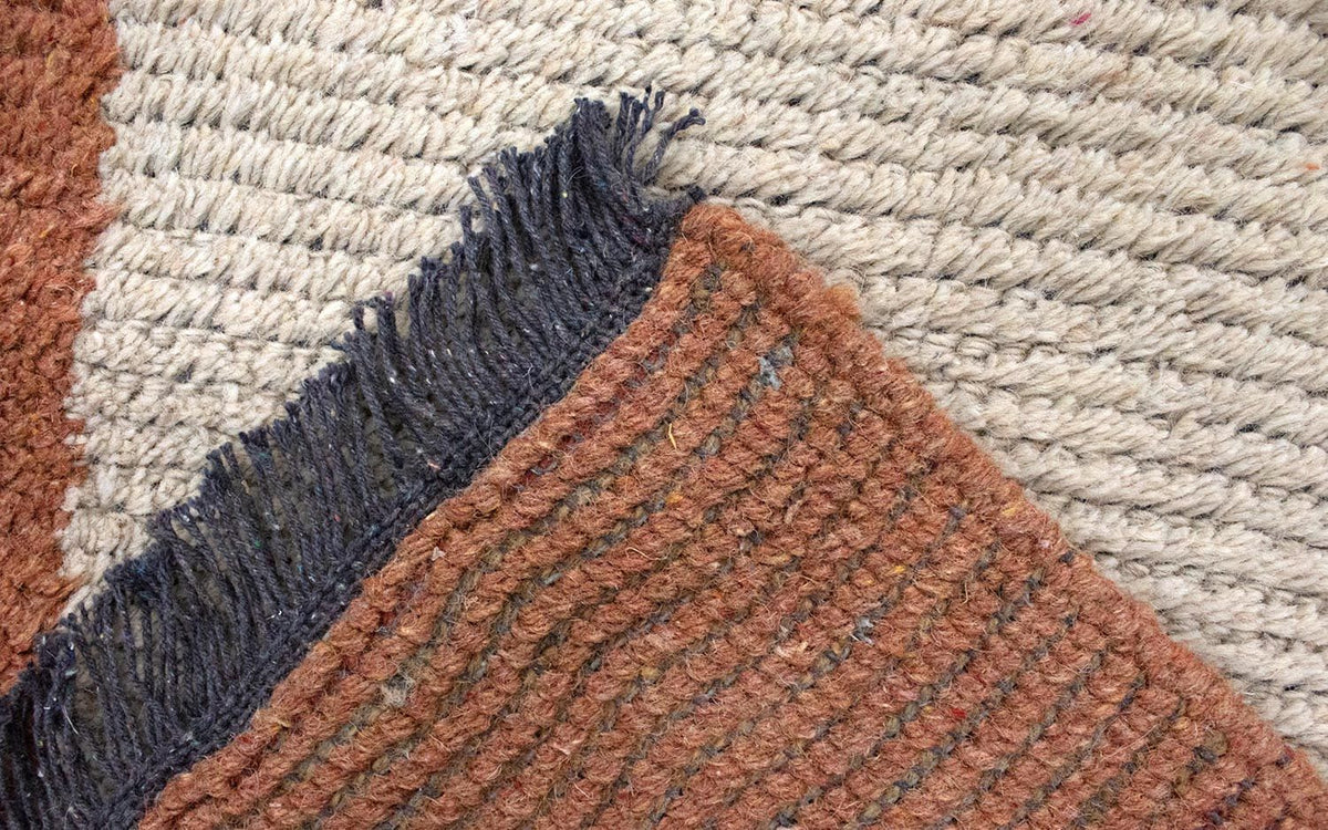 Nepal Tæppe - 140 x 70 cm - beige