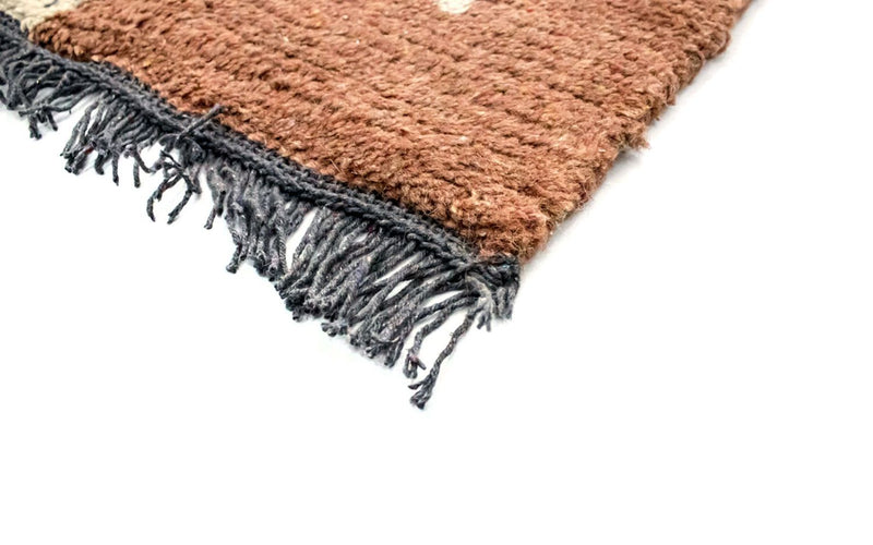 Nepal Tæppe - 140 x 70 cm - beige