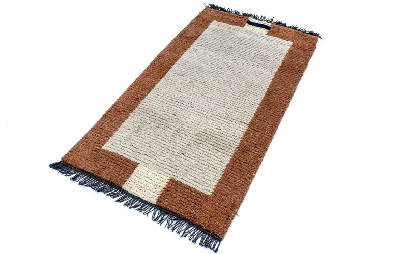 Nepal Tæppe - 140 x 70 cm - beige