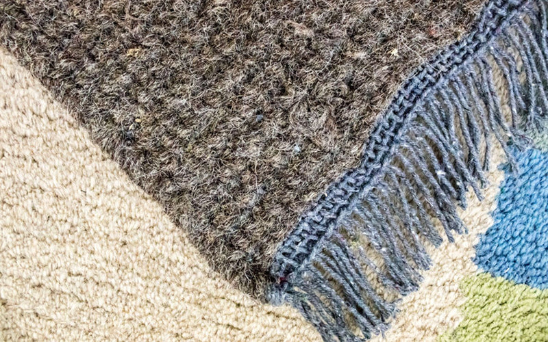 Nepal Tæppe - 140 x 70 cm - beige