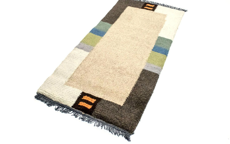 Nepal Tæppe - 140 x 70 cm - beige