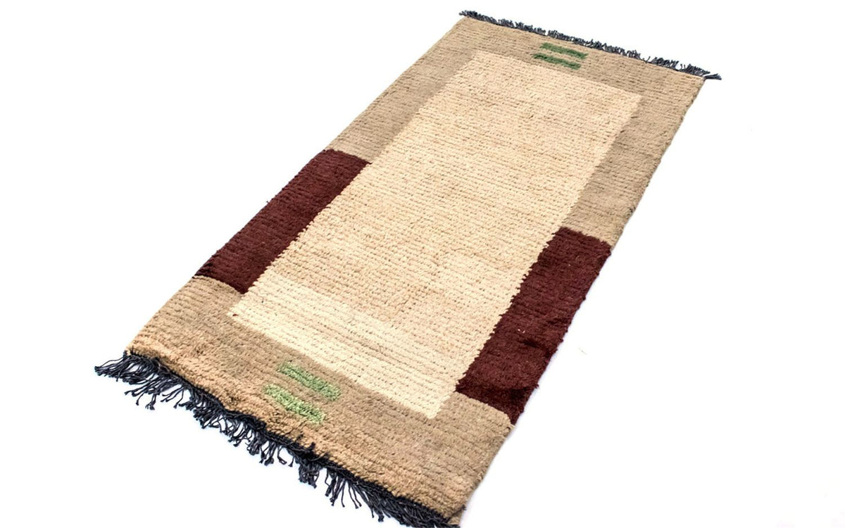 Nepal Tæppe - 140 x 70 cm - beige