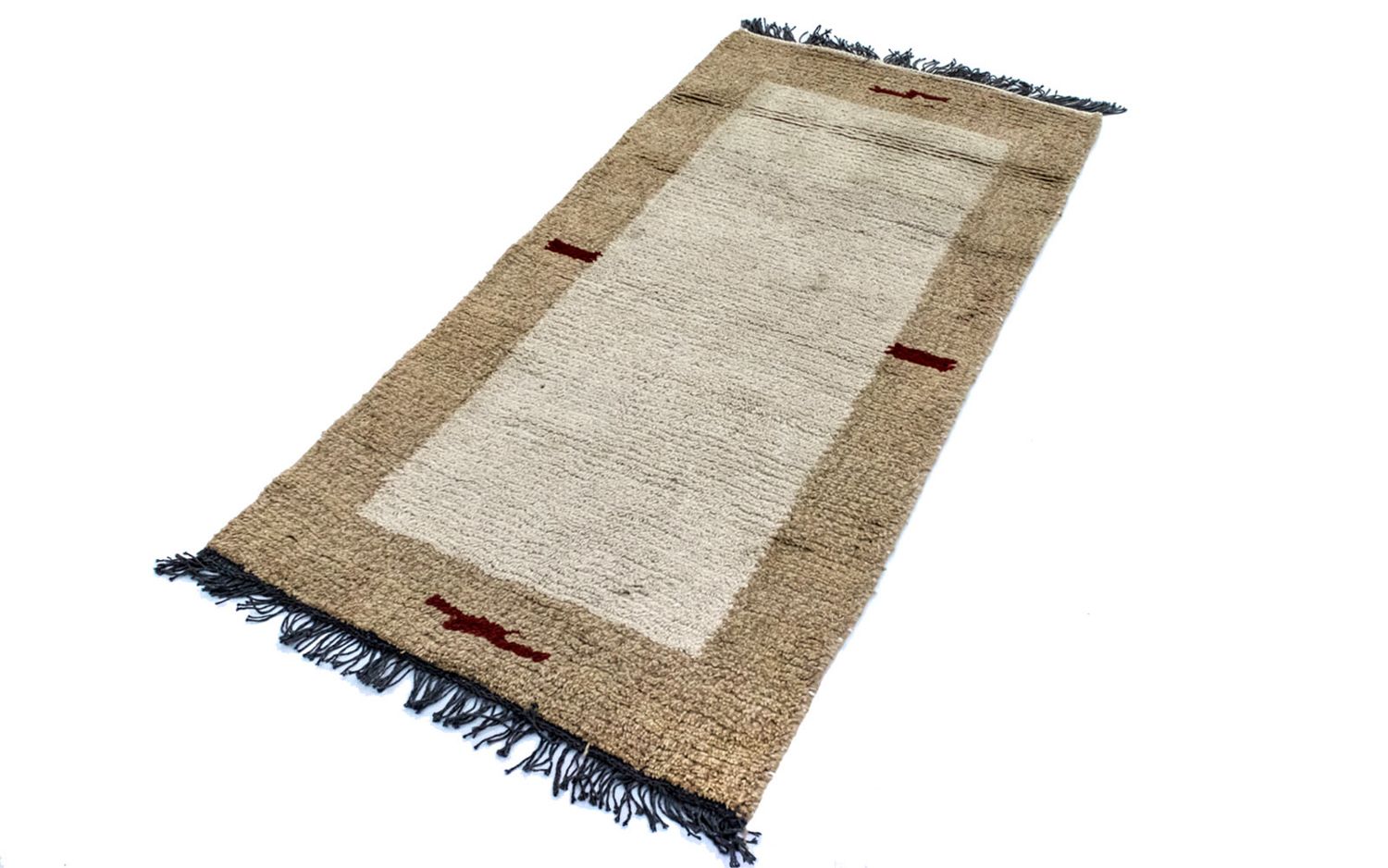 Nepal Tæppe - 140 x 70 cm - beige