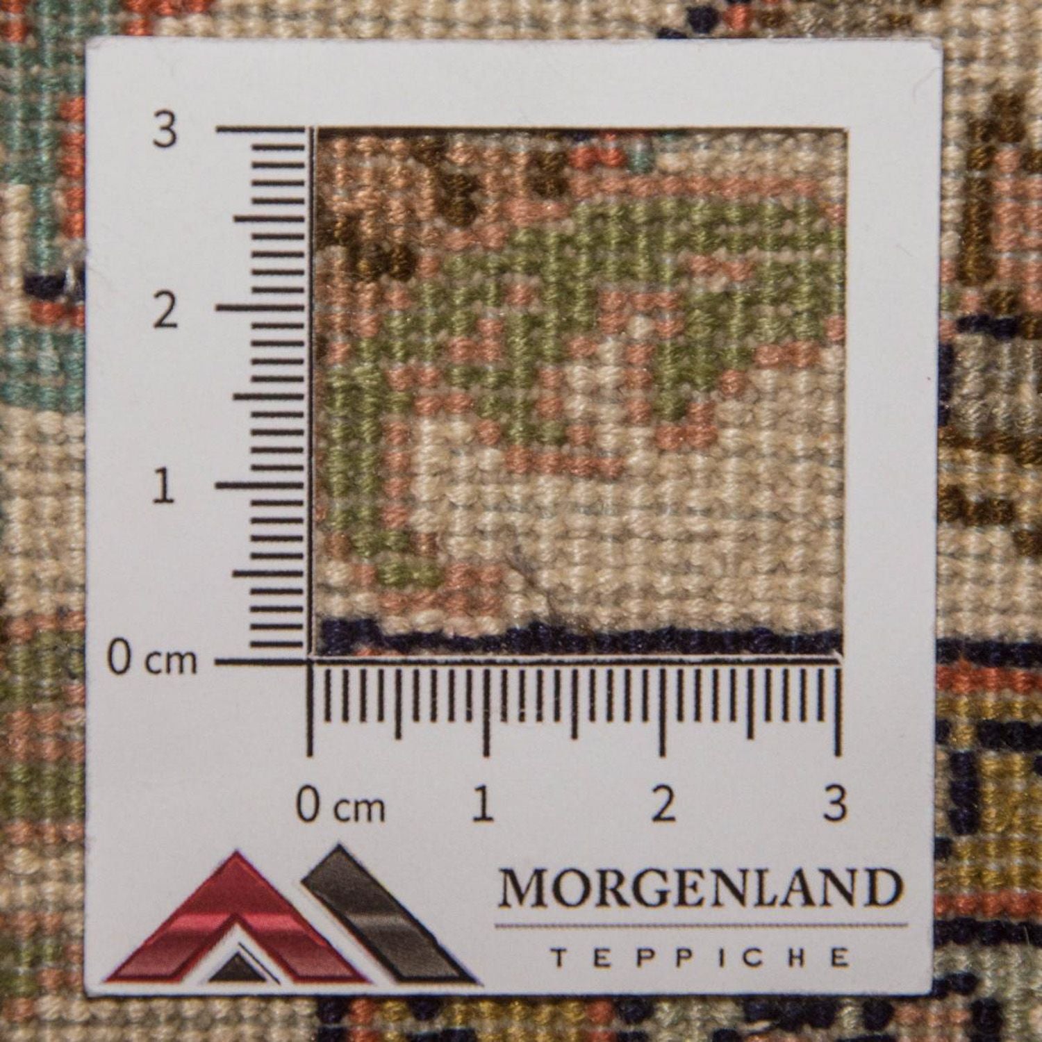 Silketæppe - Kashmir Silk - 184 x 124 cm - beige