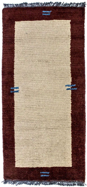 Nepal Tæppe - 140 x 70 cm - beige