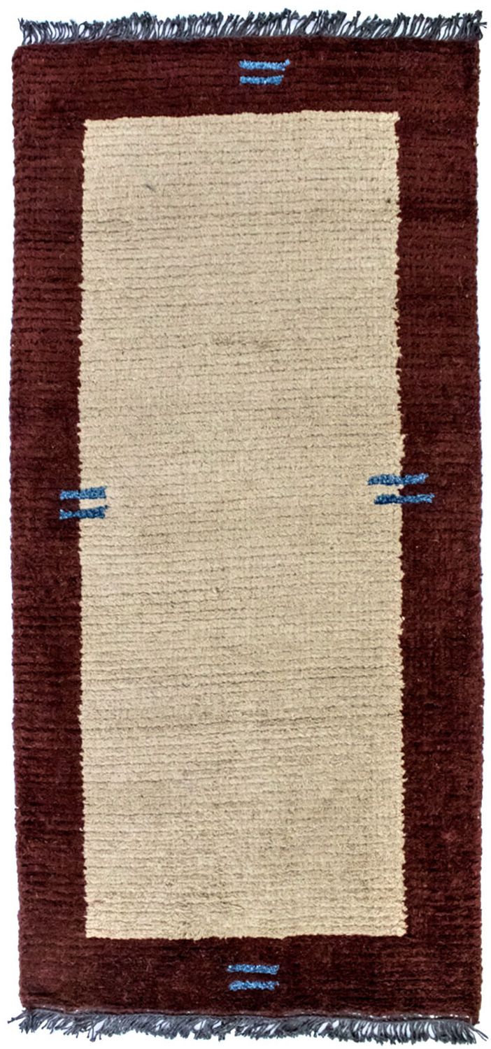 Nepal Tæppe - 140 x 70 cm - beige