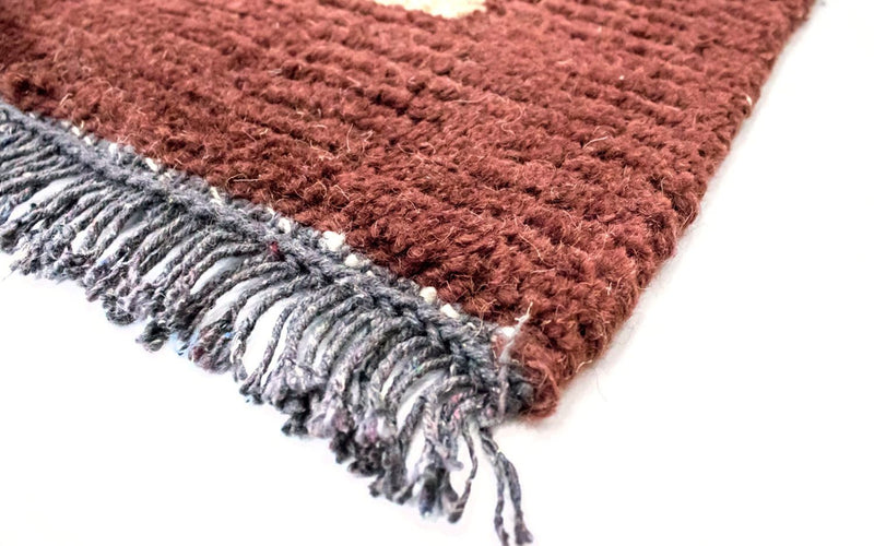 Nepal Tæppe - 140 x 70 cm - beige