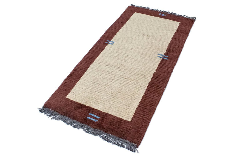 Nepal Tæppe - 140 x 70 cm - beige
