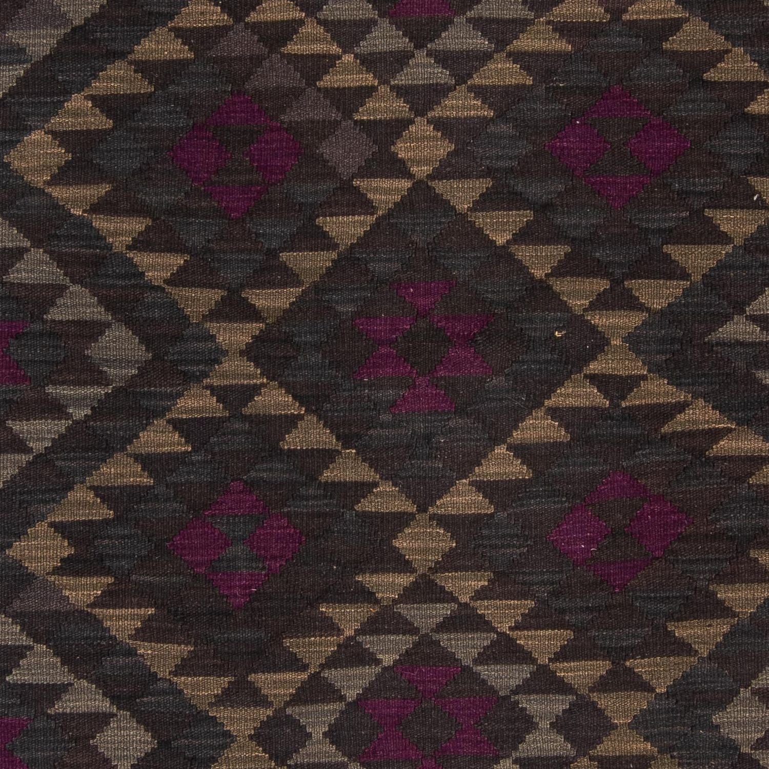 Kelim-tæppe - orientalsk - 202 x 157 cm - flerfarvet