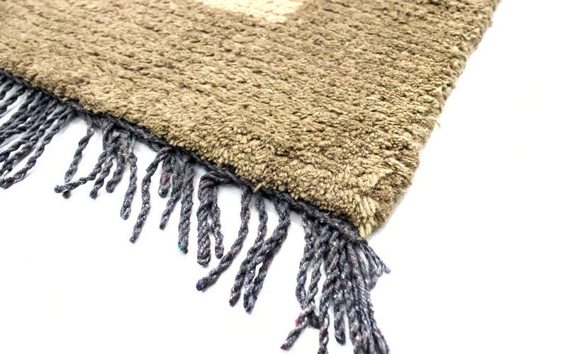 Nepal Tæppe - 140 x 70 cm - beige