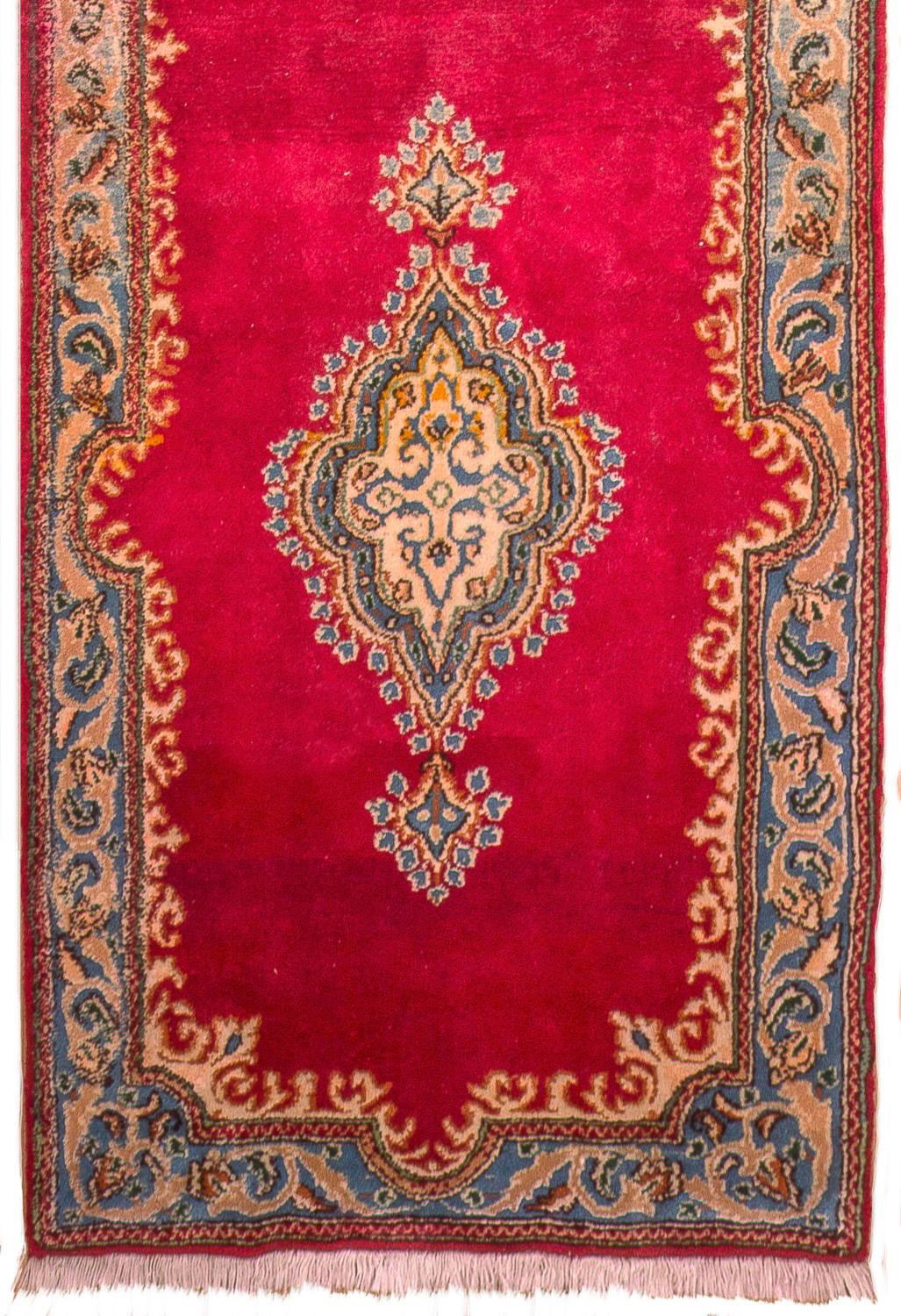 Løber Persisk tæppe - Classic - 308 x 77 cm - rød
