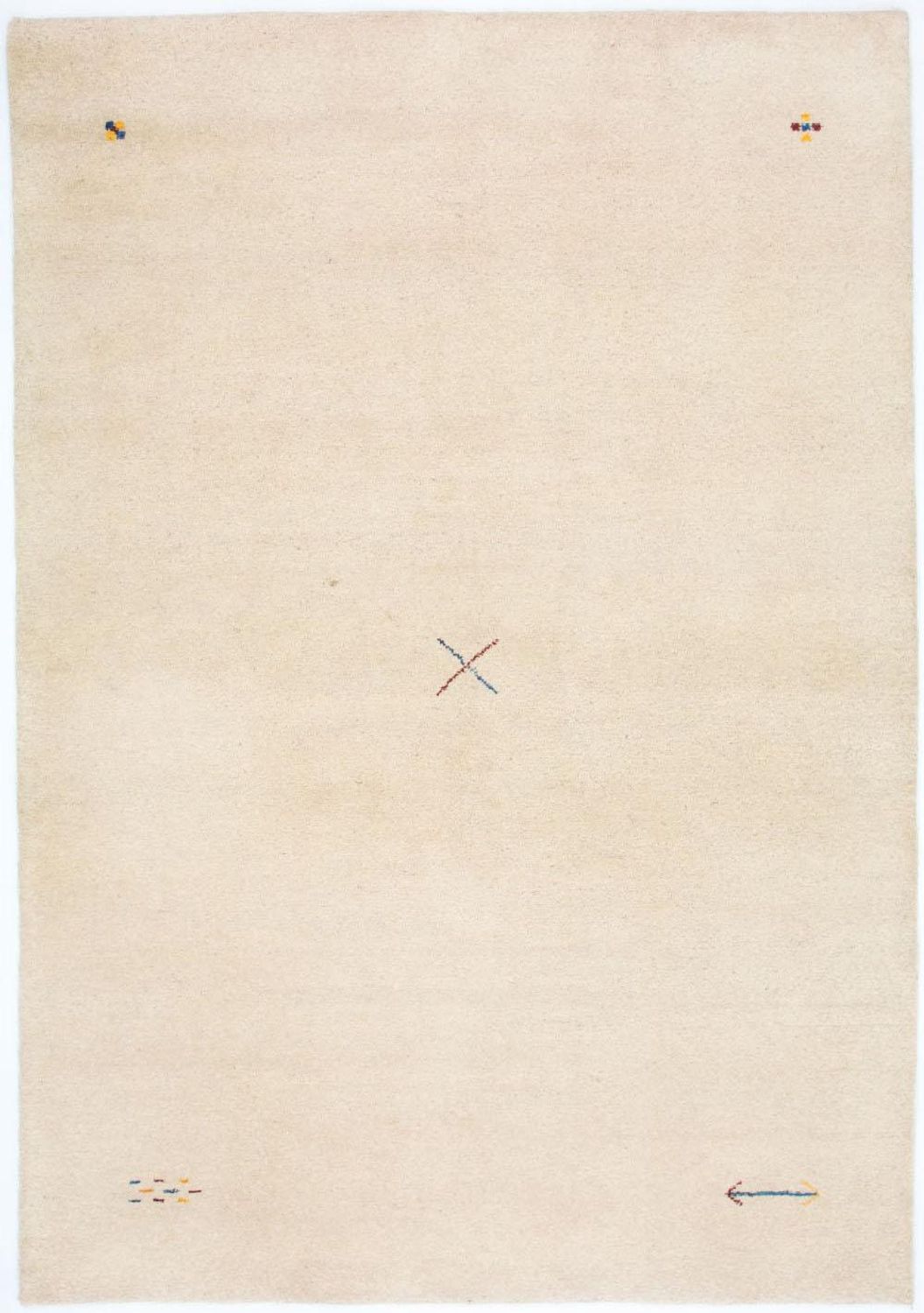 Gabbeh-tæppe - Indus - 240 x 170 cm - beige