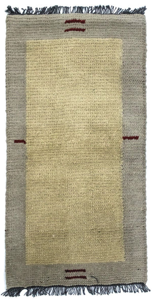 Nepal Tæppe - 140 x 70 cm - beige