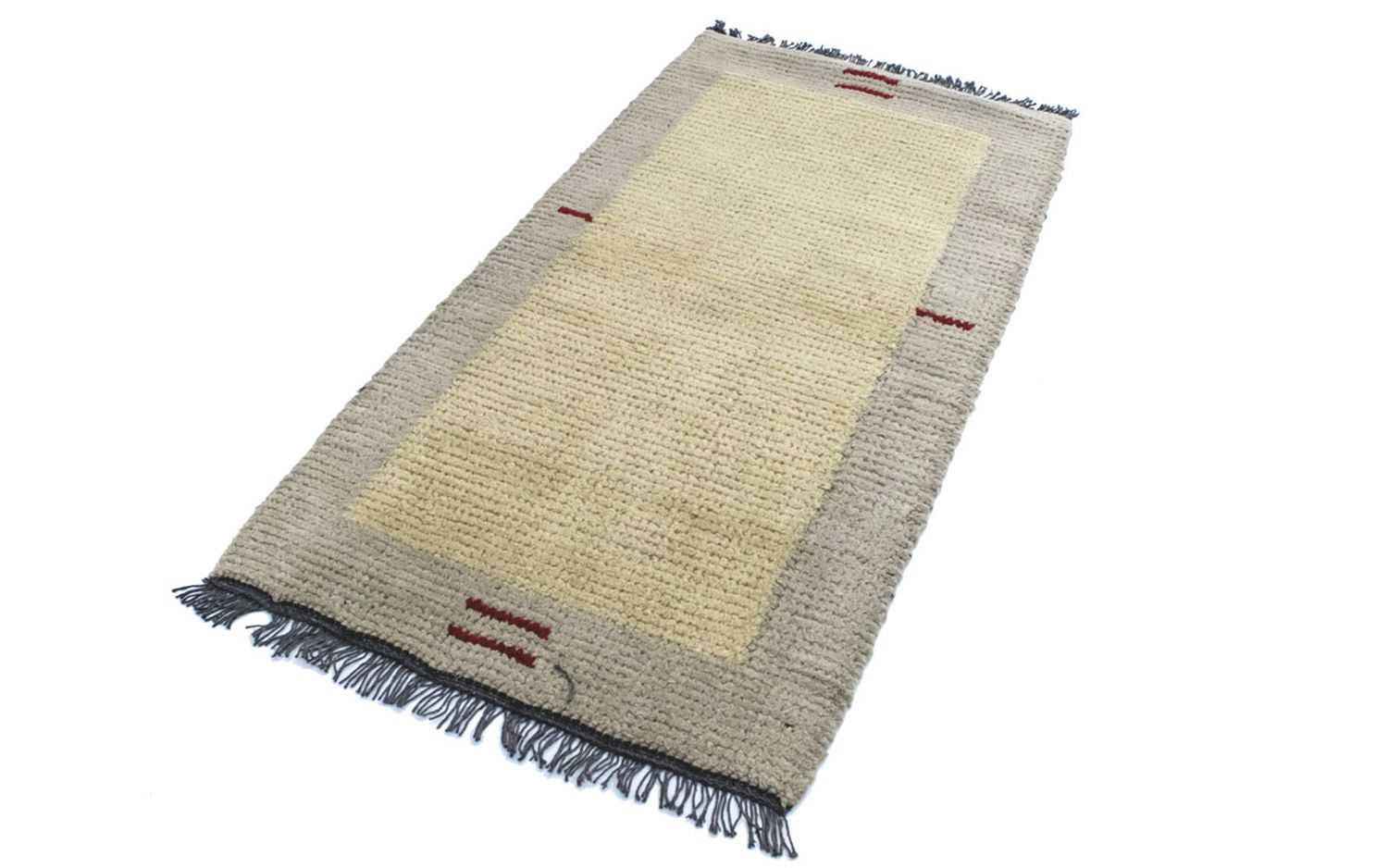 Nepal Tæppe - 140 x 70 cm - beige